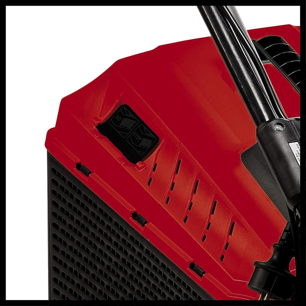 Einhell Elektro-Rasenmäher GC-EM 1032 (1.000 W, empfohlen für Rasenflächen bis 300 m², 3-stufige Einzelrad-Schnitthöhenverstellung, klappbarer Führungsholm, 30 l-Grasfangbox)