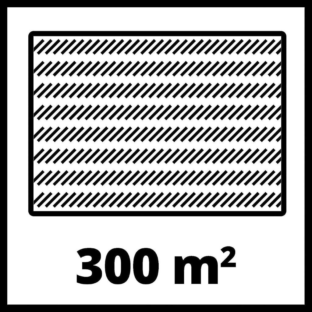 Einhell Elektro-Rasenmäher GC-EM 1032 (1.000 W, empfohlen für Rasenflächen bis 300 m², 3-stufige Einzelrad-Schnitthöhenverstellung, klappbarer Führungsholm, 30 l-Grasfangbox)