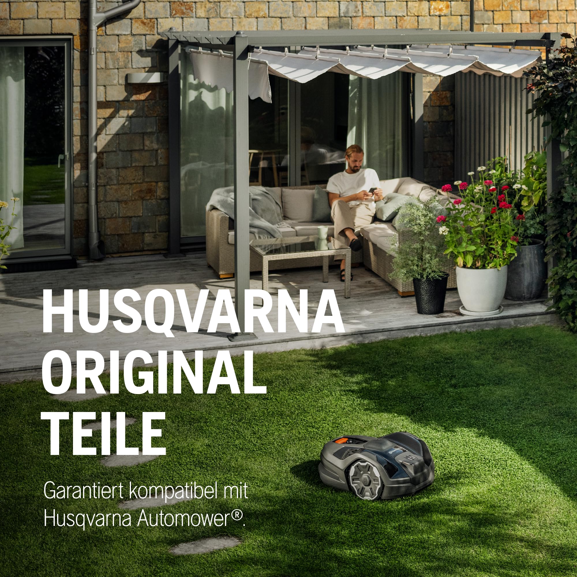 Husqvarna/Gardena Original-Ersatzmesser 9 Stk. | Passend für Mähroboter der Marke Husqvarna und Gardena